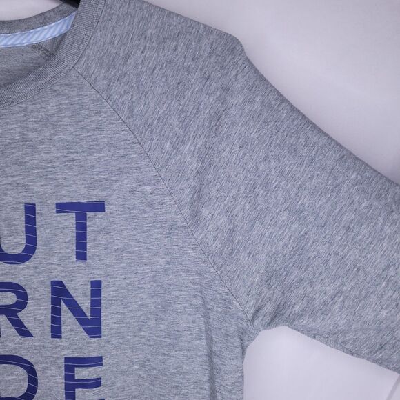 Southern Tide Sweatshirt Womens Small Gray Pullover Graphic Print - Picture 4 of 11